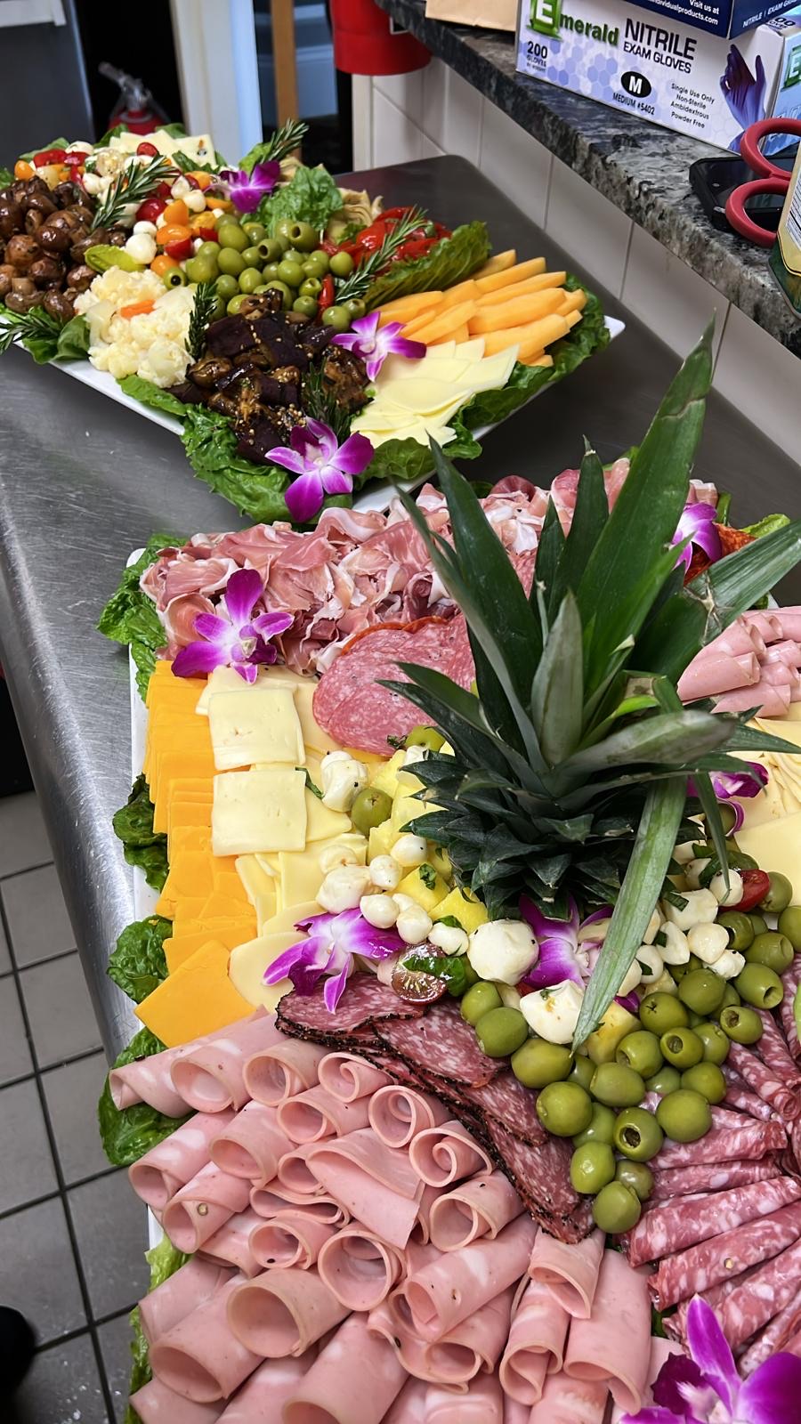 Charcuterie and antipasto display by Jose's Kitchen